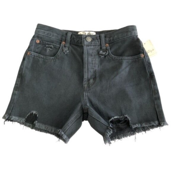 We The Free Makai Short Shorts Black Washed 24 - Picture 3 of 11